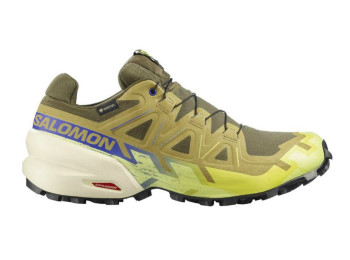 Zapatilla Solomon Speedcross 6 GTX Green/Lima/Blue
