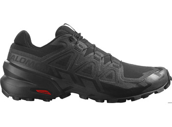 Chaussure de course Salomon Speedcross 6 Wide Black