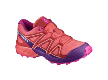 Zapatilla Salomon Speedcross J Coral/Purpur