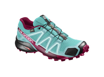 Zapatilla Salomon Speedcross 4 GTX W Turquoise/Fucsie