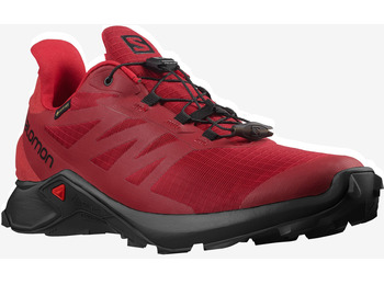 Chaussure Salomon Supercross 3 GTX Rouge