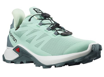 Chaussures Salomon Supercross 3 GTX W Vert Eau