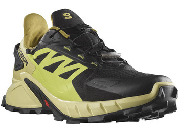 Chaussure Salomon Supercross 4 GTX Noir/Vert