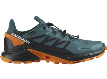 Chaussure Salomon Supercross 4 GTX Vert/Noir