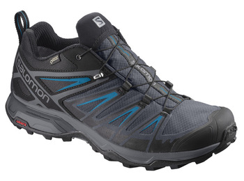 Zapatilla Salomon X Ultra 3 GTX Gris/Négro/Azul