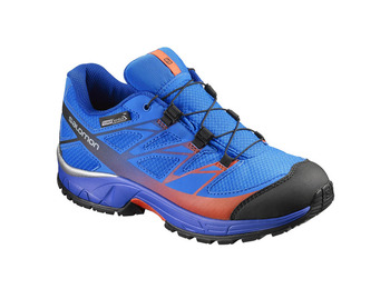 Zapatilla Ailes Salomon CSWP K Bleu/Rojo/Negro