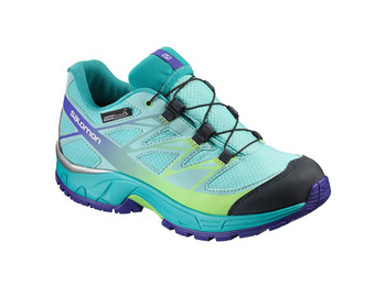 Zapatilla Ailes Salomon CSWP K Turquesa/Verde/Marine