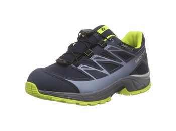 Zapatilla Ailes Salomon CS WP J Marino/Gris/Amarillo