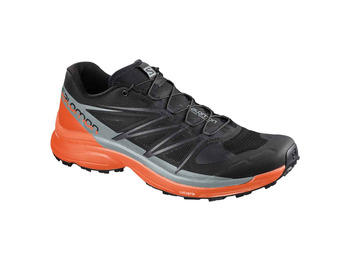 Zapatilla Salomon Wings Pro Nonir/Orange/Gris