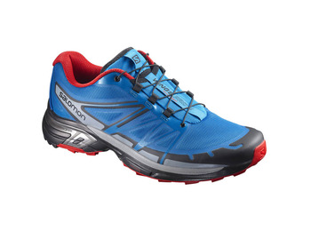 Zapatilla Salomon Wings Pro 2 Bleu/Rojo