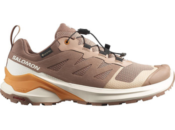 Chaussure Salomon X-Adventure GTX W Marron/Rose