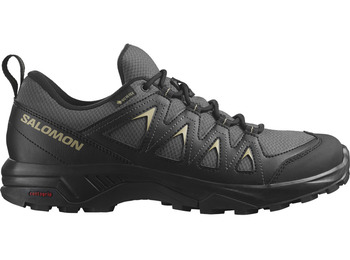 Chaussure Salomon X Braze GTX Gris/Noir/Moutarde
