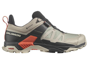 Chaussure Salomon X Ultra 4 GTX Gris verdâtre/Noir