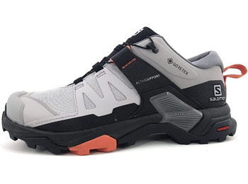 Chaussures Salomon X Ultra 4 GTX W Gris/Saumon
