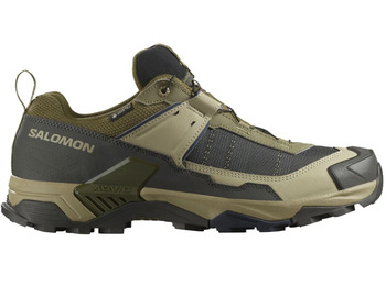 Chaussure de course Salomon X Ultra 5 GTX Vert/Noir
