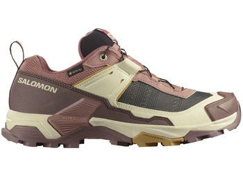 Chaussure de course Salomon X Ultra 5 GTX W Rose/Beige