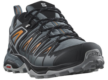 Chaussure Salomon X Ultra Pioneer GTX Gris/Moutarde