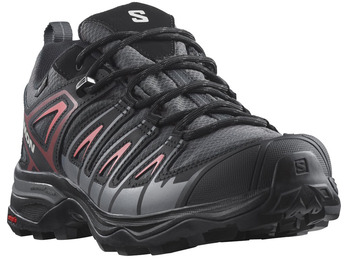Chaussure Salomon X Ultra Pioneer GTX W Noir/Gris/Rose