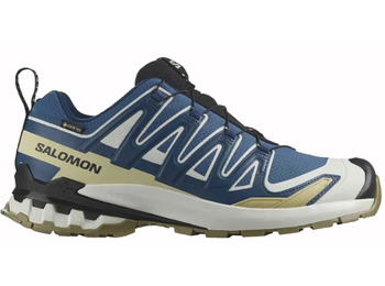 Chaussure Salomon XA PRO 3D V9 GTX Bleu/Beige/Blanc