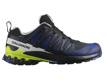 Chaussure Salomon Xa Pro 3D V9 GTX Bleu/Noir/Lime
