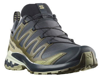 Chaussure Salomon XA Pro 3D V9 GTX Gris/Olive