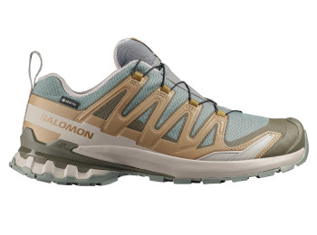 Zapatilla Salomon XA PRO 3D V9 GTX Turquoise/Oro