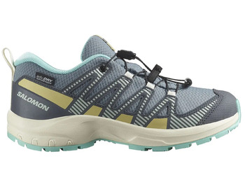 Chaussure Salomon XA PRO V8 WP Gris/Citron vert