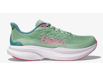 Chaussures Hoka Mach 6 W vertes