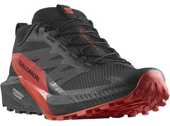 Chaussures Salomon Sense Ride 5 Nonir/Rouge