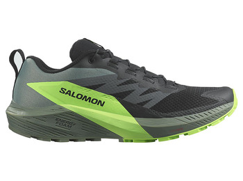 Chaussures Salomon Sense Ride 5 Nonir/Vert
