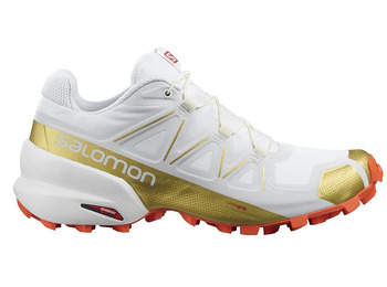 Zapatillas Salomon Speedcross 5 LTD Blanc/Dorado