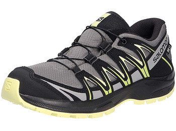 Chaussures Salomon XA PRO 3D CSWP J Gris / Noir / Jaune