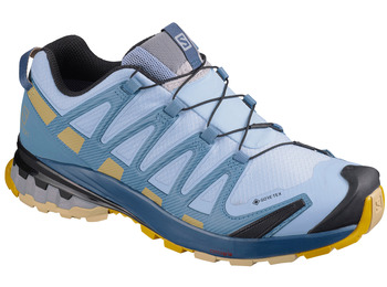 Zapatillas Salomon XA PRO 3D GTX V8 W Bleu/Mostaza