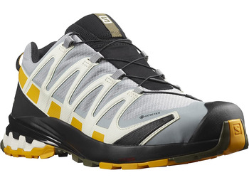 Chaussures Salomon XA PRO 3D V8 GTX Gris/Moutarde