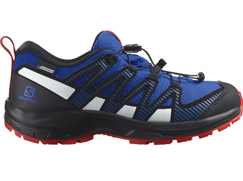 Chaussures Salomon XA PRO V8 CSWP J Bleu/Noir