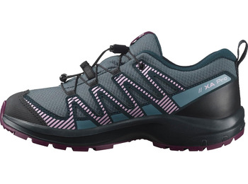 Chaussures De Course Salomon XA Pro V8 CSWP J Gris/Rose
