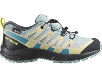 Chaussures Salomon Xa Pro V8 CSWP J Water Green/Lime