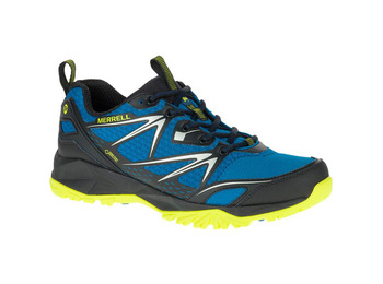 Zapato Merrell Capra Bolt GTX Bleu/Négro/Amarillo