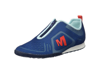 Zapato Merrell Civet Zip W Bleu/Coral