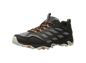 Zapato Merrell Moab Fst Black/Gris/Grange