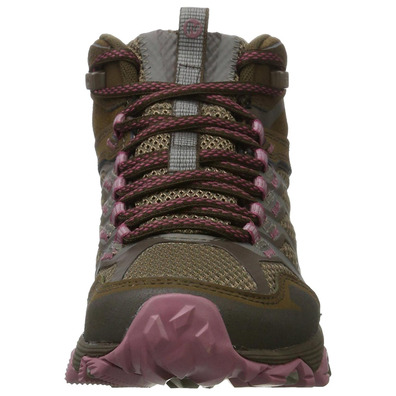 Merrell Moab FST Boot Mid GTX W Marrón/Rosa