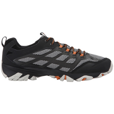 Zapato Merrell Moab Fst GTX Noir/Orange