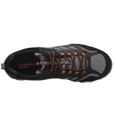 Zapato Merrell Moab Fst GTX Noir/Orange