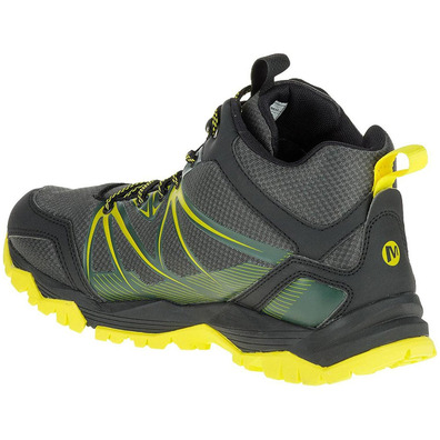 Merrell Capra Rise Mid WTPF Green/Amarillo/Negro