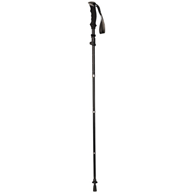 Bâton Trekking Aluminium Noir