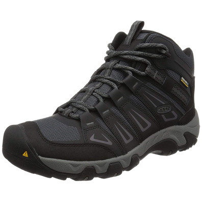 Keen Oakridge Mid WP Bottes Noir/Gris
