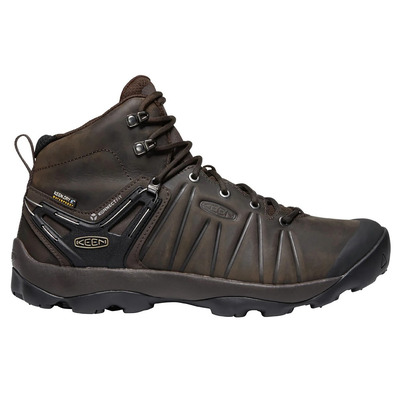 Botte Keen Venture Mid Leather WP Marron / Noir