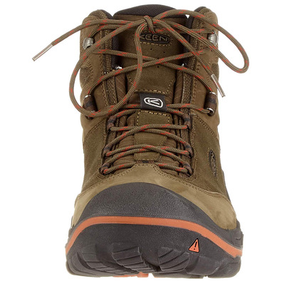 Keen Wanderer Mid WP Bottes Kaki