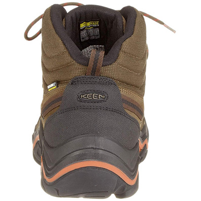 Keen Wanderer Mid WP Bottes Kaki