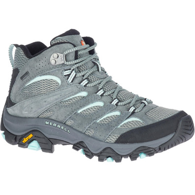 Botte Merrell Moab 3 Mid Gtx W Bleu